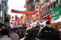 Dragon Gate entrance to Chinatown
